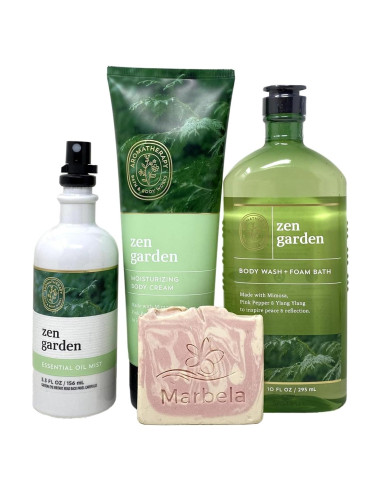 Conjunto de Regalo Aromaterapia Bath & Body Works - Crema, Gel y Aceite