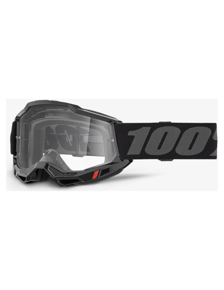 Gafas MX Offroad 100% Accuri 2 para Jóvenes Negro/Gris