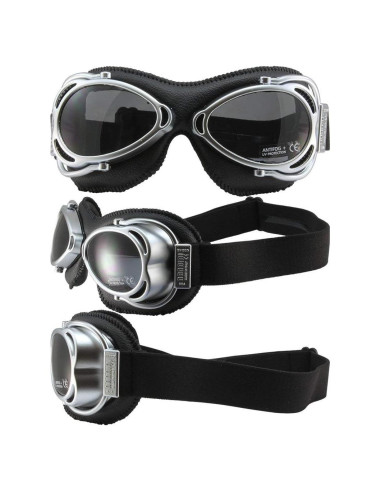 Gafas de Motocicleta Nannini Streetfighter Acolchadas