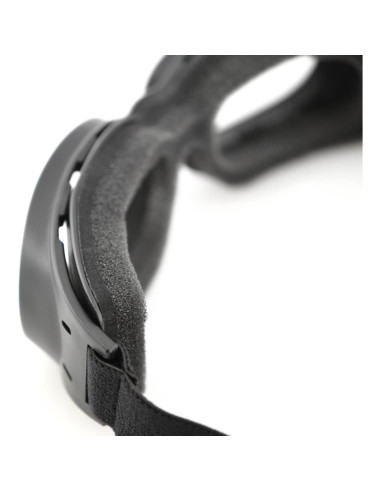 Gafas de Protección Bobster Piston, Marco Negro Mate, Lente Clara