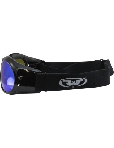 Gafas de Motocicleta Global Vision Red Baron con Lente Espejo