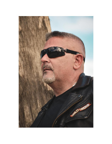 Gafas de Motocicleta Global Vision Sunn Up Gray ANSI Z87.1