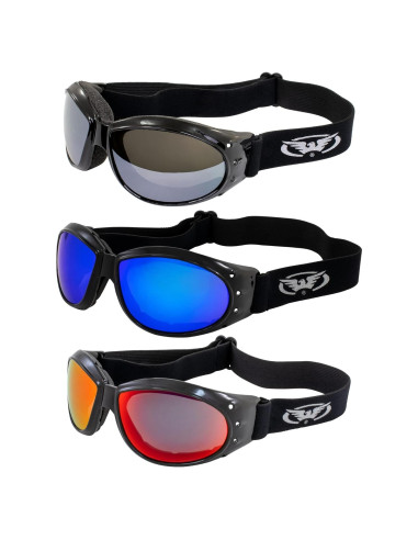 Gafas de Motocicleta Global Vision Eliminator Anti-Niebla