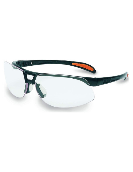 Gafas de Seguridad Uvex Protégé S4200X, Marco Negro Metálico