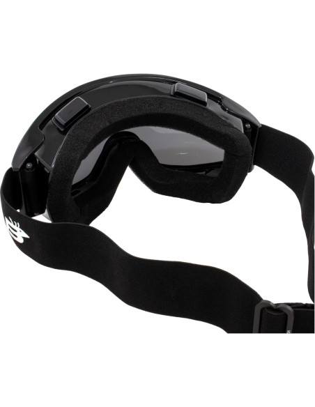 Gafas de motociclismo Birdz Vulture Z87.1+ con lentes espejo