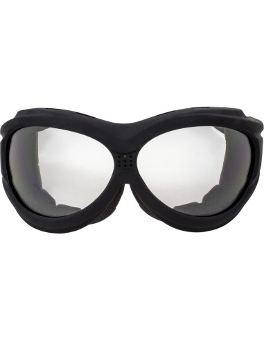 Gafas de Motocicleta Birdz Buzzard con Lentes Transparentes y Ahumados