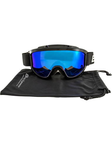 Gafas de motociclismo Birdz Vulture ANSI Z87.1+ con lente espejo