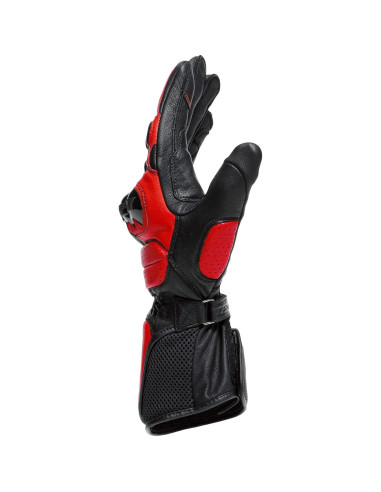 Guantes Dainese Impeto 201815927-B78-L Negro/Rojo Lava