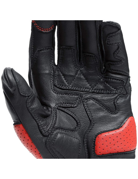Guantes Dainese Impeto 201815927-B78-L Negro/Rojo Lava
