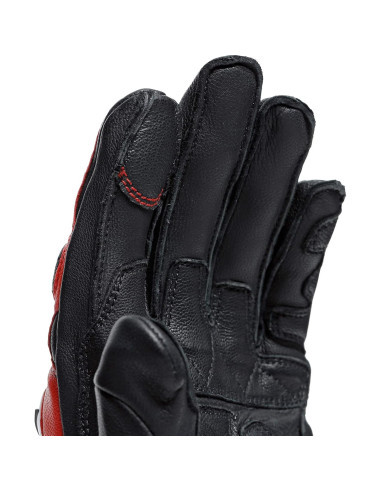 Guantes Dainese Impeto 201815927-B78-L Negro/Rojo Lava