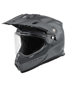 Casco Trekker Fly Racing Gris XX-Large ECE DOT Ligero