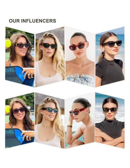 Gafas de sol cateye SOJOS UV400 para mujeres y hombres Gafas de sol cateye SOJOS UV400 para mujeres y hombres