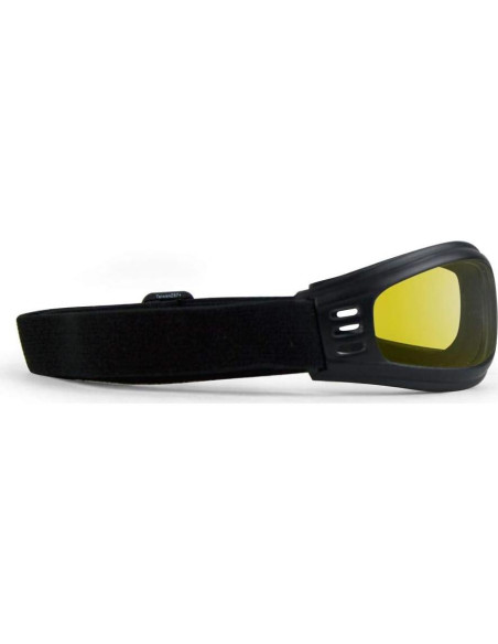 Gafas de Motocicleta Plegables Epoch con Lentes Amarillos y Ahumados