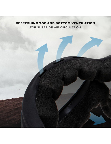 Gafas de Motocicleta Birdz Eyewear Buzzard - 2 Pares Lentes UV400