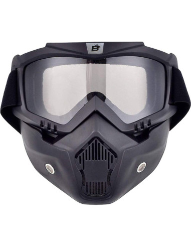 Gafas de Motociclismo Birdz Skylark con Máscara Desmontable