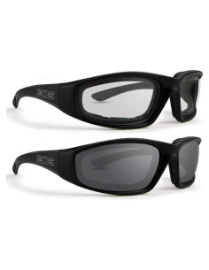Gafas de sol de motocicleta Epoch con almohadillas de espuma - 2 pares