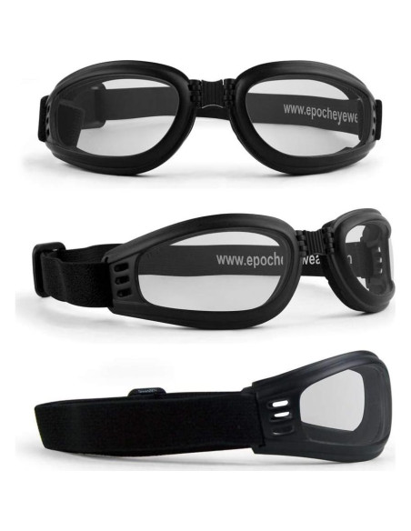 Gafas de Motocicleta Plegables Epoch Eyewear - 2 Pares Lentes