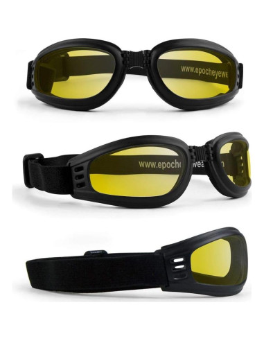 Gafas de Motocicleta Plegables Epoch Eyewear - 2 Pares Lentes
