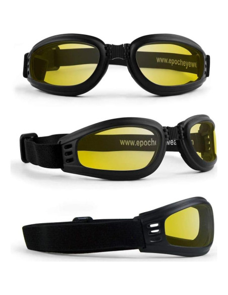Gafas de Motocicleta Plegables Epoch Eyewear - 2 Pares Lentes