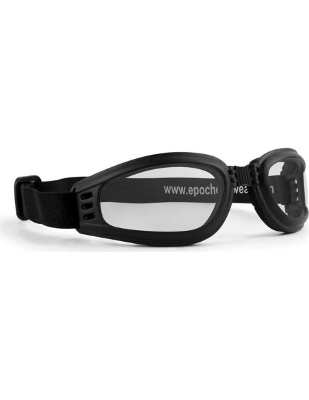 Gafas de Motocicleta Plegables Epoch con Lentes Claros y Ahumados