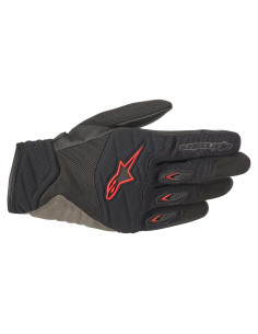 Guante de Motocicleta Alpinestars Shore Negro/Rojo 2X
