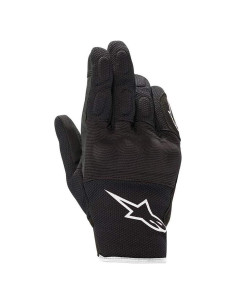 Guantes Alpinestars Stella S-Max Drystar Mujer Mediano Negro/Blanco