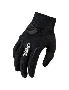 Guante O'Neal Element Juvenil Negro Talla 7 Ajustable