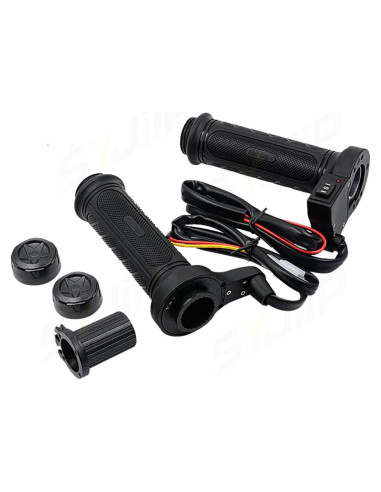 Puños Calentados SYJIIP para Motocicleta 12V, Antideslizantes