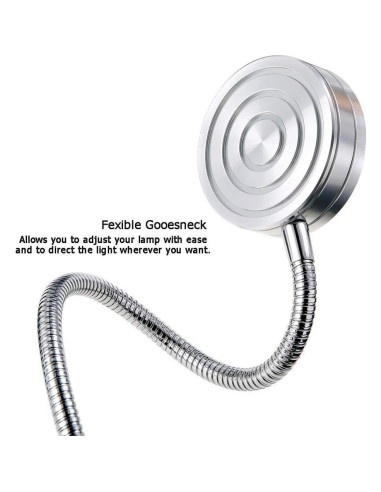 Lámpara de Lectura LED Lysed 3W Luz Natural Montaje en Pared