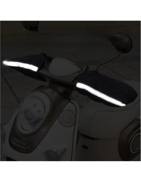 Cubiertas de Manillar de Motocicleta ZXDdxjiu - Acolchadas y Cálidas