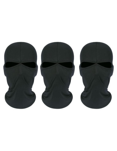 3 Máscaras Térmicas de Cara Completa Genérico para Ciclismo