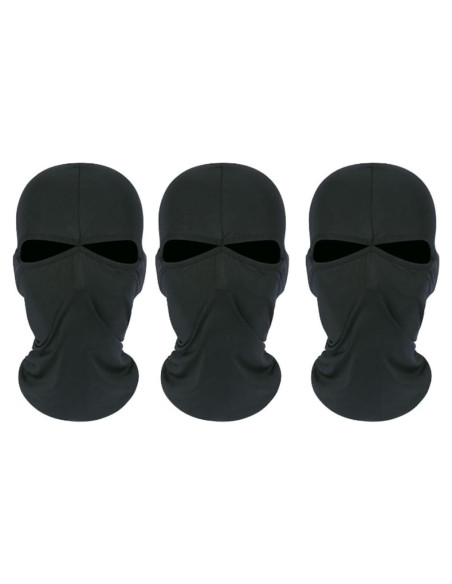3 Máscaras Térmicas de Cara Completa Genérico para Ciclismo
