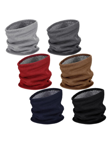 Gaiters de Cuello de Invierno SATINIOR 6 Piezas Forro Polar