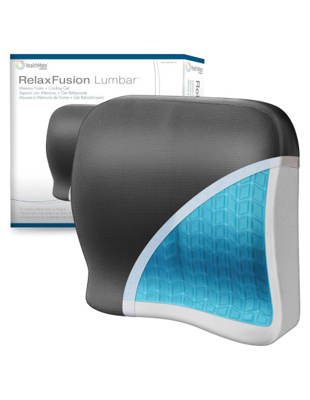 Almohadilla Lumbar Wagan IN9112 Espuma Viscoelástica y Gel