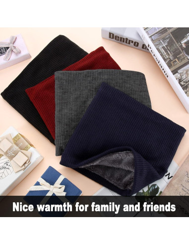 Gaiters de Cuello de Invierno SATINIOR 6 Piezas Forro Polar