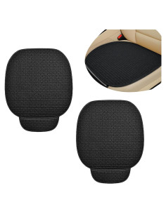 Funda de Asiento de Coche MLY 2 Piezas Transpirable Antideslizante