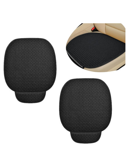 Funda de Asiento de Coche MLY 2 Piezas Transpirable Antideslizante