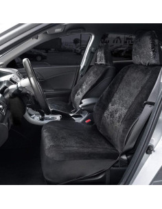 Cubiertas de Asiento de Coche BDK Black Maui - 2 Piezas 2