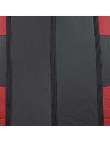 Cubiertas de Asiento BDK OS-409 Negro y Rojo Ajuste Universal