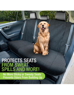 Funda de Toalla para Asiento Trasero Season Guard - Negro 2