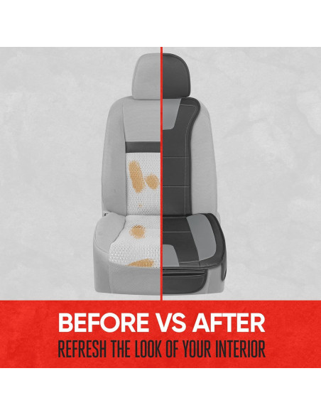 Cubiertas de Asiento de Coche Motor Trend DuraLuxe Gris - Juego de 2