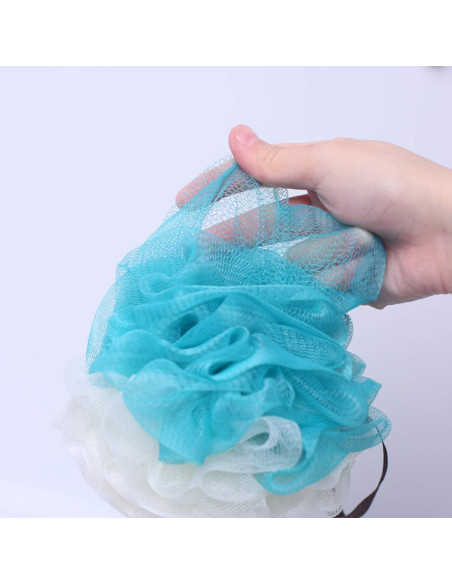 Esponja de Baño Exfoliante LissomPlume Azul Tamaño Único