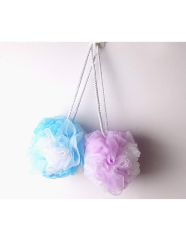 Esponja de Baño Exfoliante LissomPlume Azul Tamaño Único