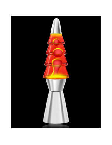 Lámpara de Mesa Lazzgan 36.8 cm Movimiento Líquido Rojo