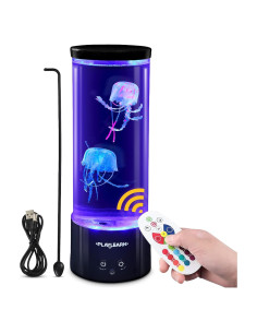 Luz LED Medusa Playlearn 28 cm - Acuario Decorativo USB