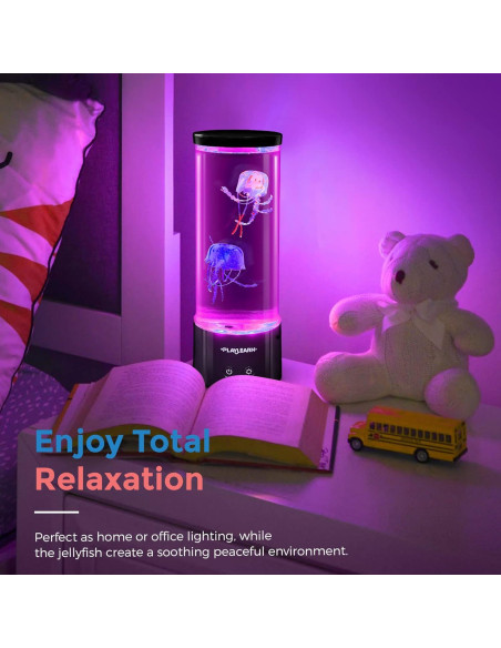Luz LED Medusa Playlearn 28 cm - Acuario Decorativo USB