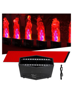 Luz de Llama Falsa ZLPOWER 1.5m 36 LED Efecto Atmosférico