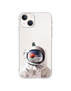 Funda Blingy's para iPhone 14 Astronauta 6.1" TPU Transparente
