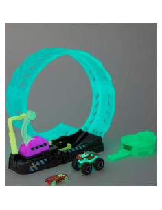 Set de Juego Hot Wheels Monster Trucks Brillo en la Oscuridad 2