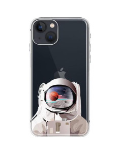 Funda Blingy's para iPhone 14 Astronauta 6.1" TPU Transparente 2